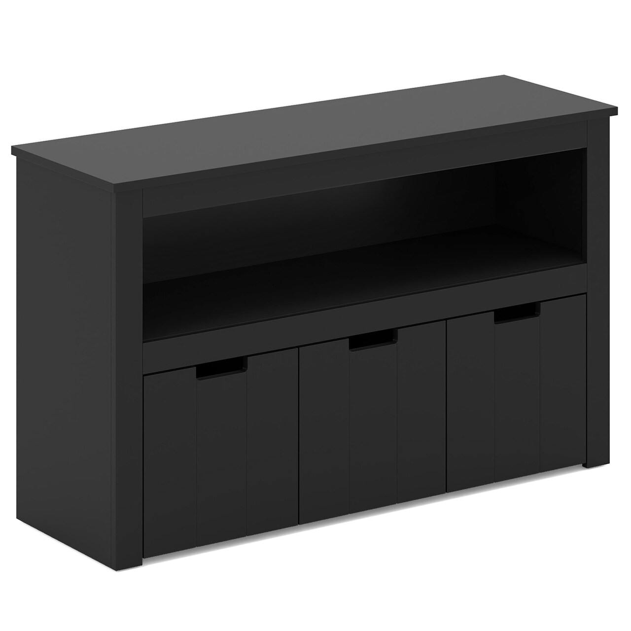 Multi-Purpose MDF Kids 3-Drawer Storage Cabinet with Wheels for Kids Room Living Room or Bedroom